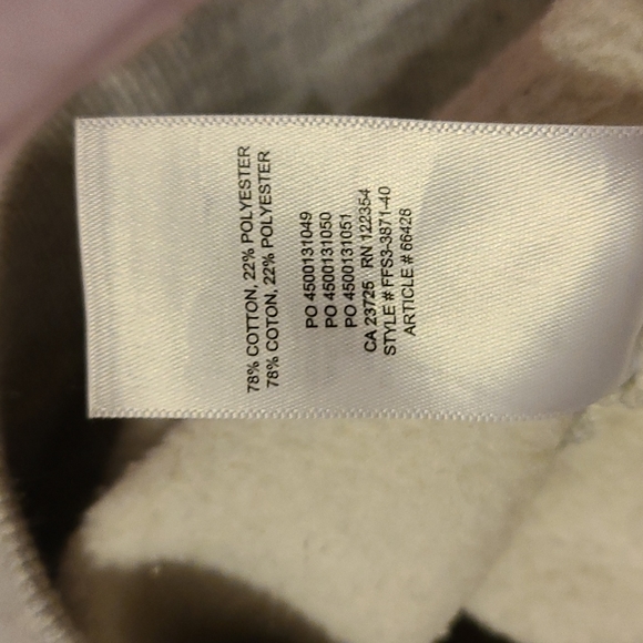 NWOT aritzia TNA cozy fleeze boyfriend crewneck sweatshirt purple 2 - Picture 8 of 11